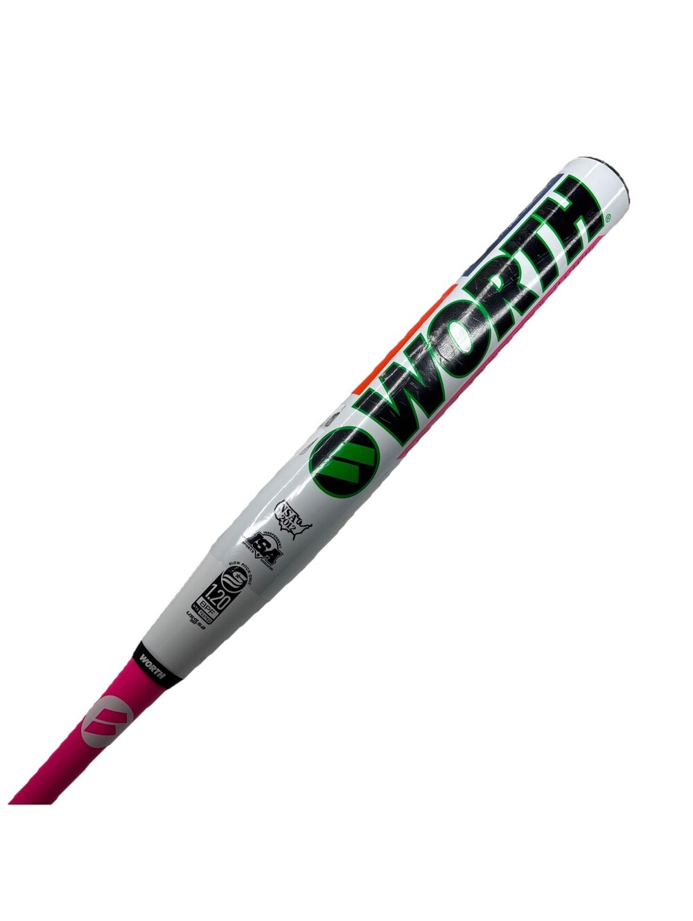 Worth Legit Watermelon XL 2024 USSSA Slowpitch Softball Bat 34/26 WSU3WML (NEW)